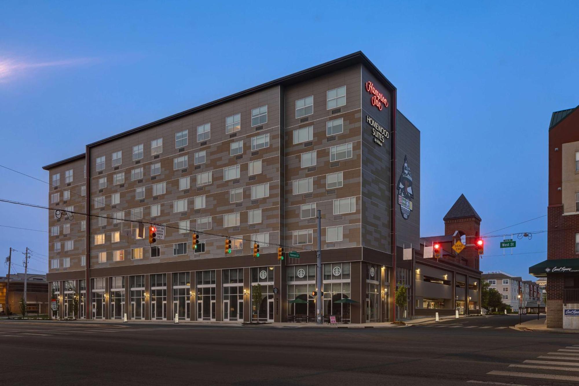 Homewood Suites By Hilton Indianapolis Downtown Iupui Eksteriør bilde